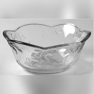 *Anchor Hocking Vintage Savannah Clear Set of 7 Cereal/Salad/Bowls